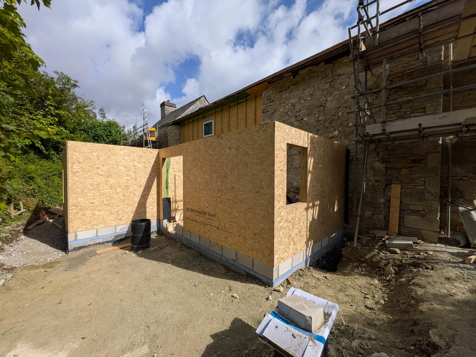 16th Century Farmhouse Deep Retrofit Cladding May