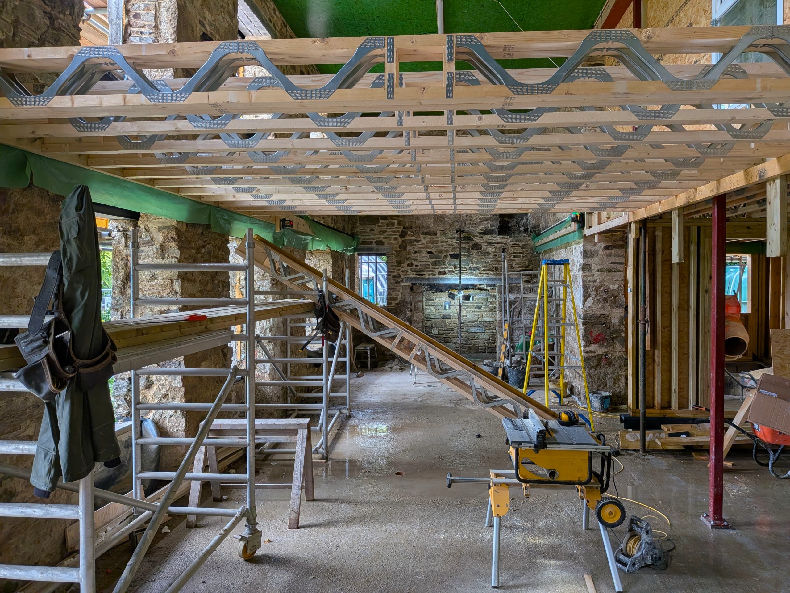 16th Century Farmhouse Deep Retrofit First Floor Interior June