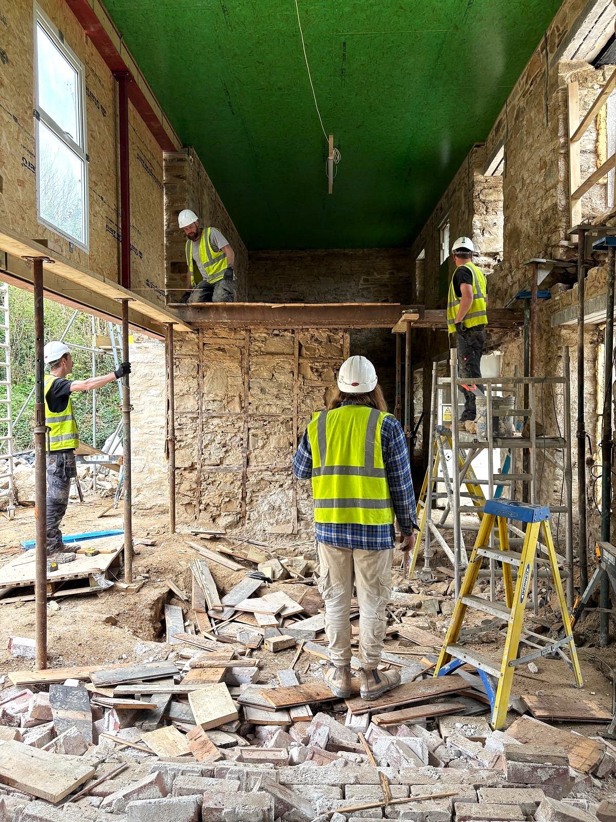 16th Century Farmhouse Deep Retrofit Lintel April